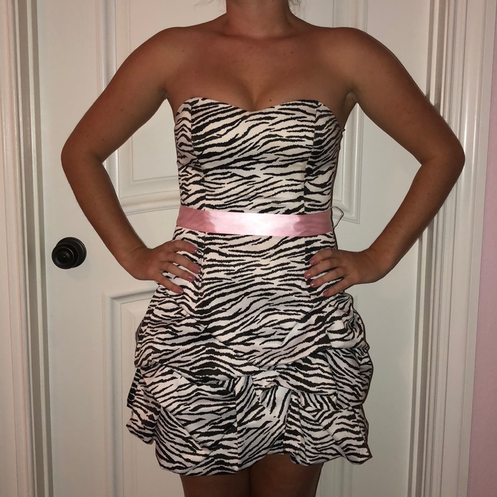 Zebra Formal Dress